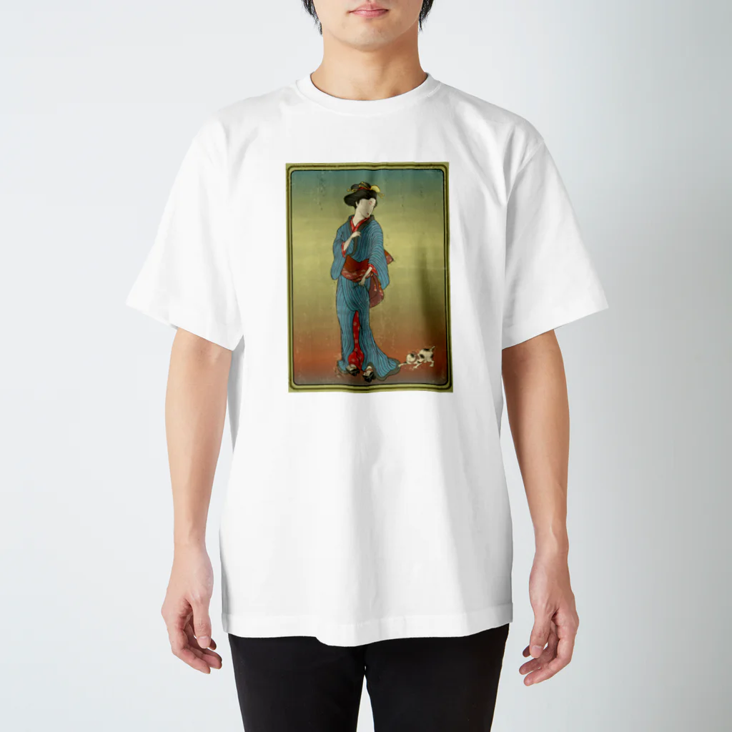 nidan-illustrationの"美人画" 1-#1 スタンダードTシャツ