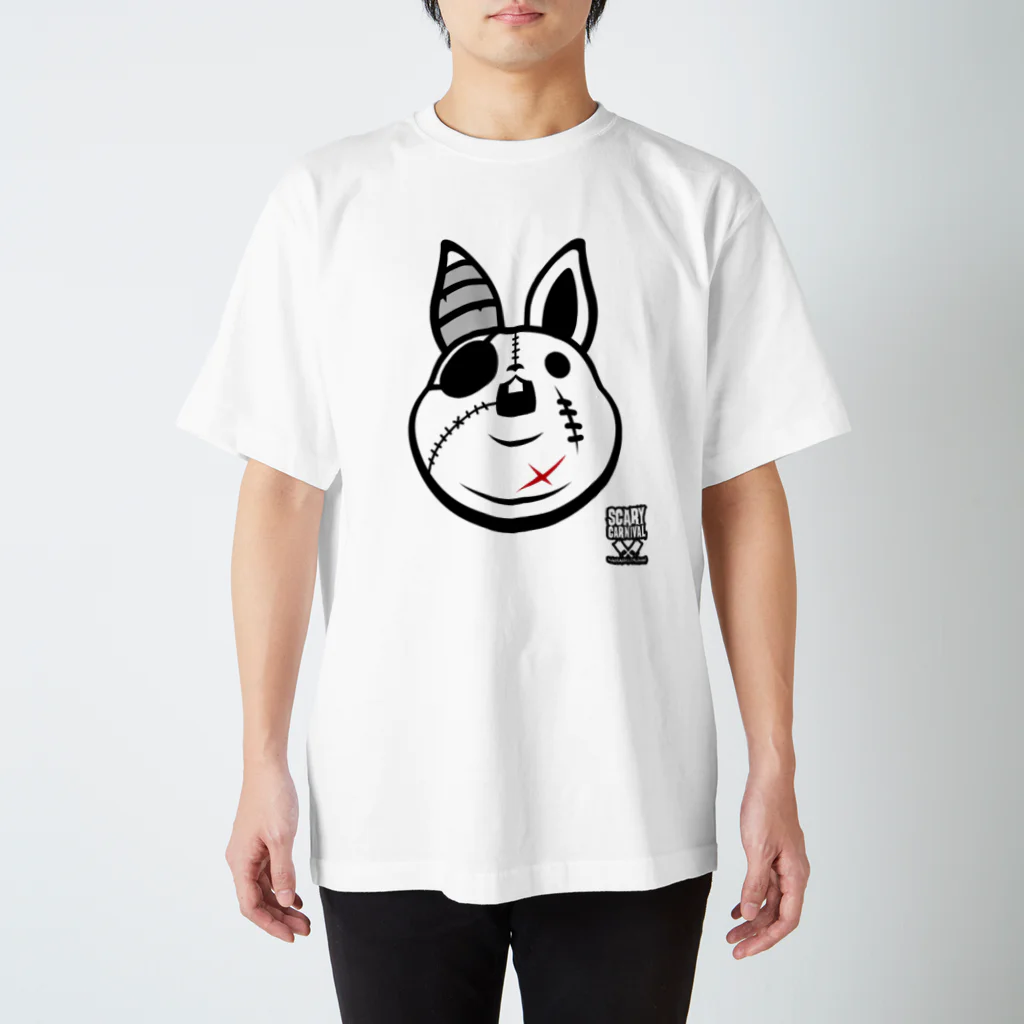 KAGEMARU ARTのノコぴょん スタンダードTシャツ