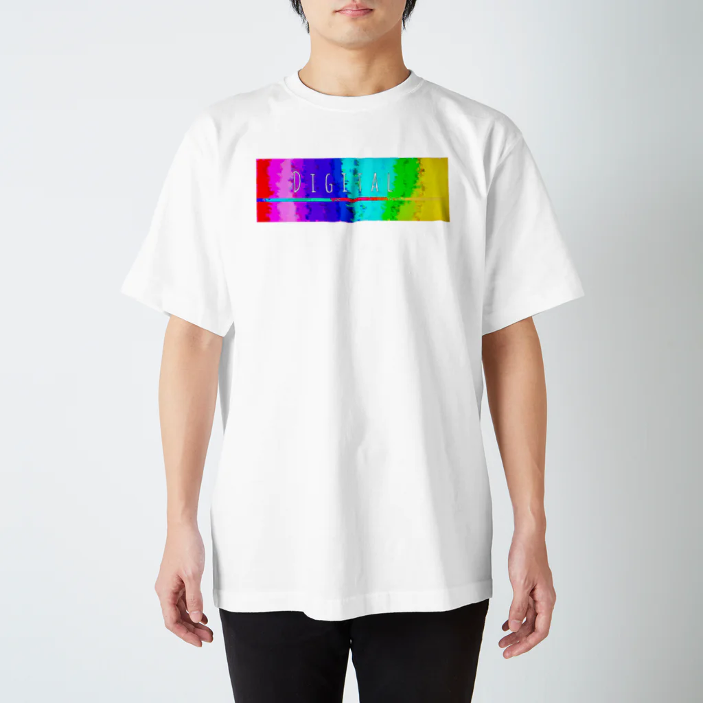RevのDigital Regular Fit T-Shirt
