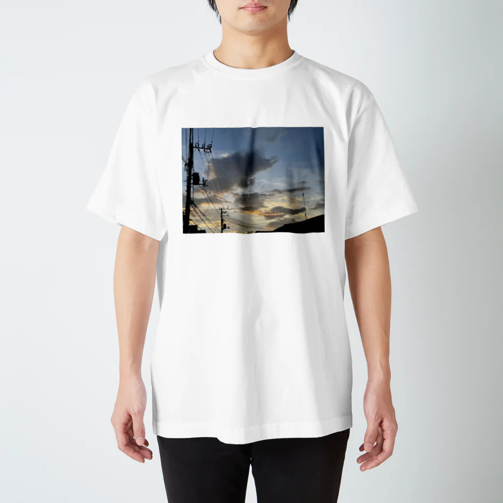 nomu_nomuの夕空 スタンダードTシャツ