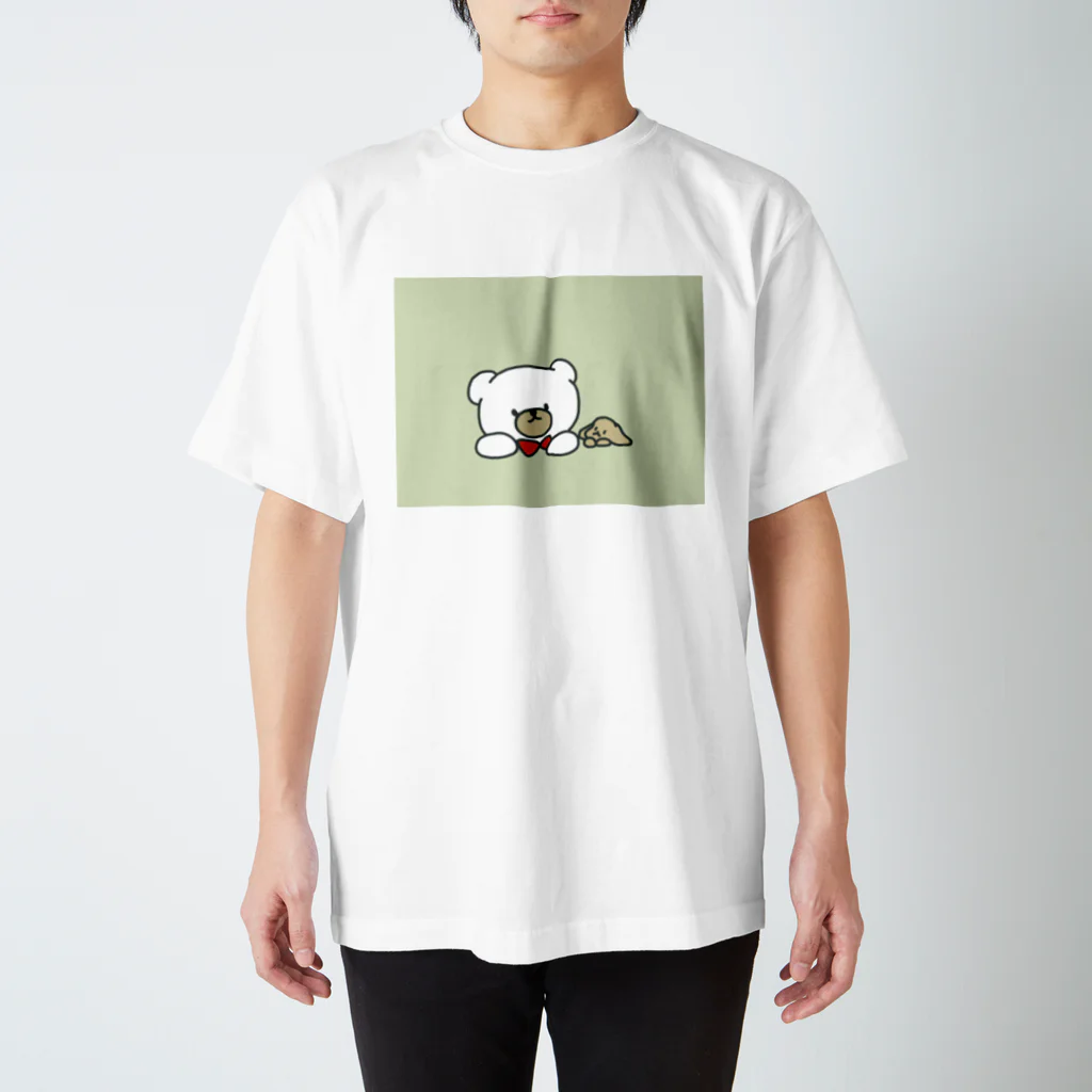 くまちゃといっしょのくまちゃと。 Regular Fit T-Shirt