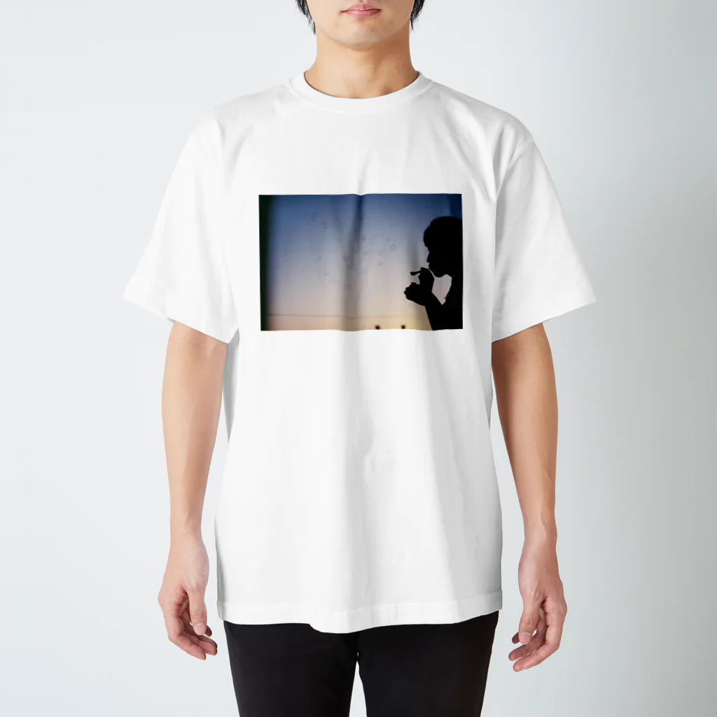 三河ぺこの#1しゃぼん玉 Regular Fit T-Shirt