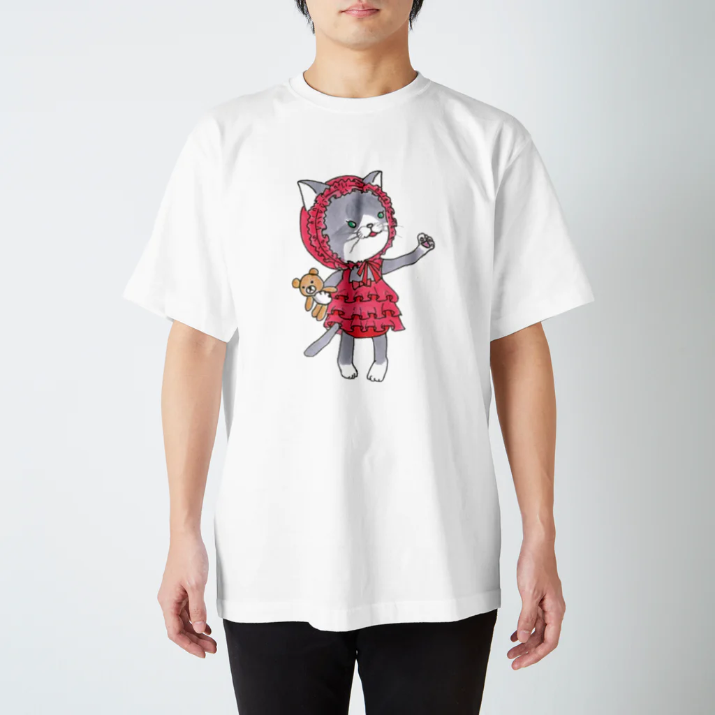 caRINa!の水着ねこTシャツ スタンダードTシャツ