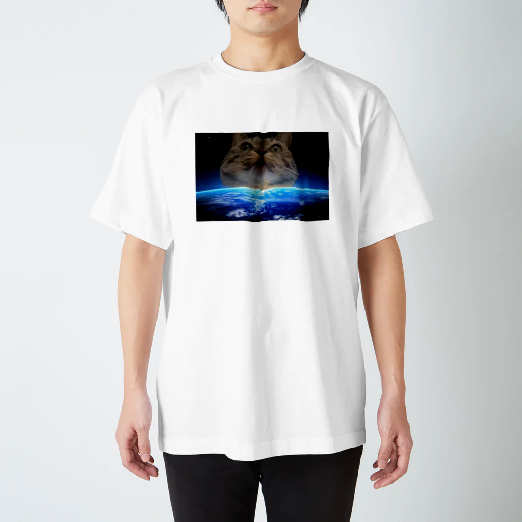 キジトラのななしのuniverse cat 774 Regular Fit T-Shirt