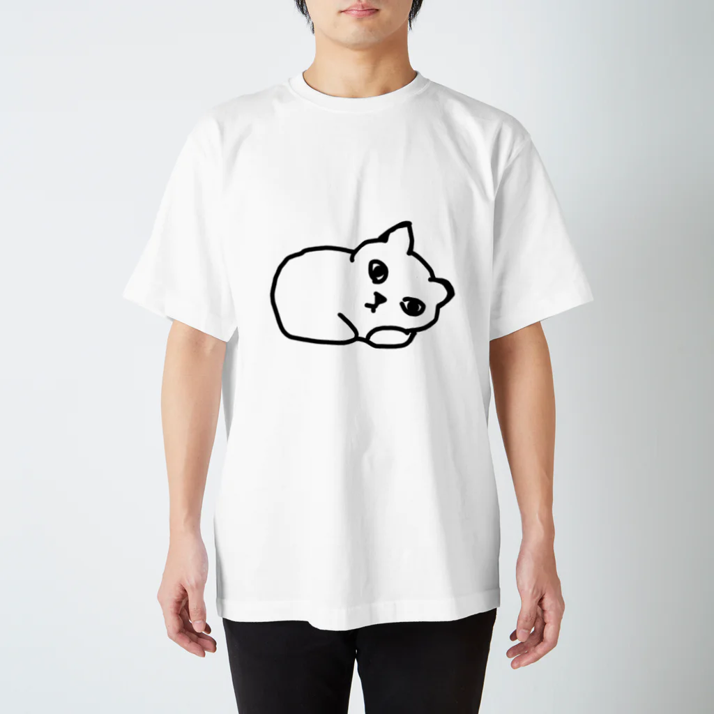 いきものや のの(本館)のあんにゅいねこ スタンダードTシャツ