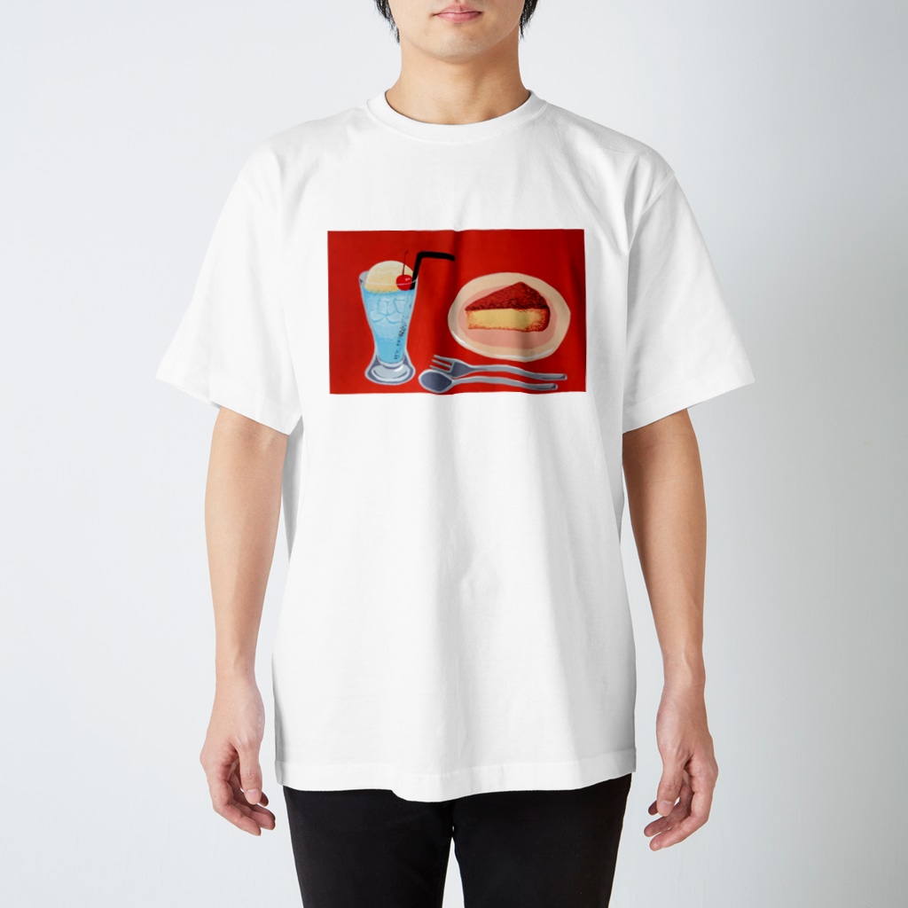 タミフルのケーキとクリームソーダ Regular Fit T-Shirt