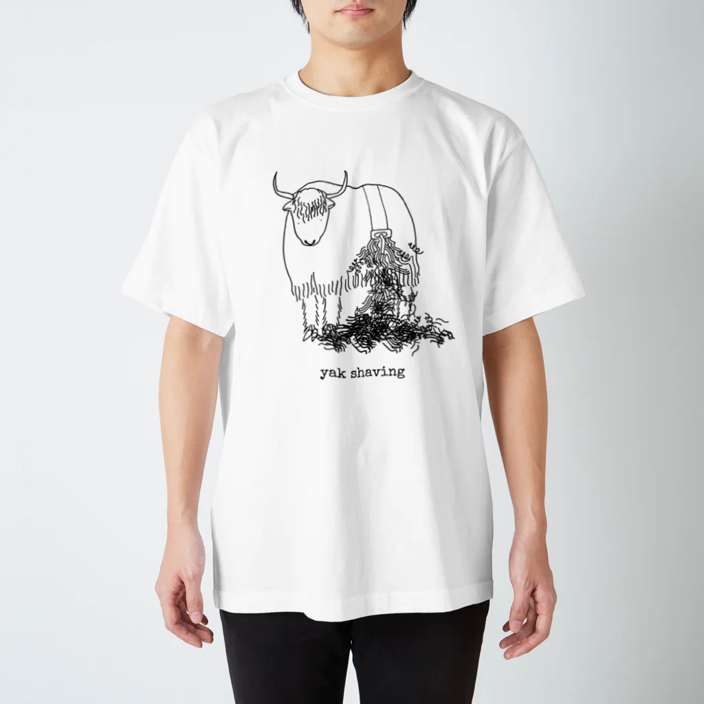 risacanのyak shaving Regular Fit T-Shirt