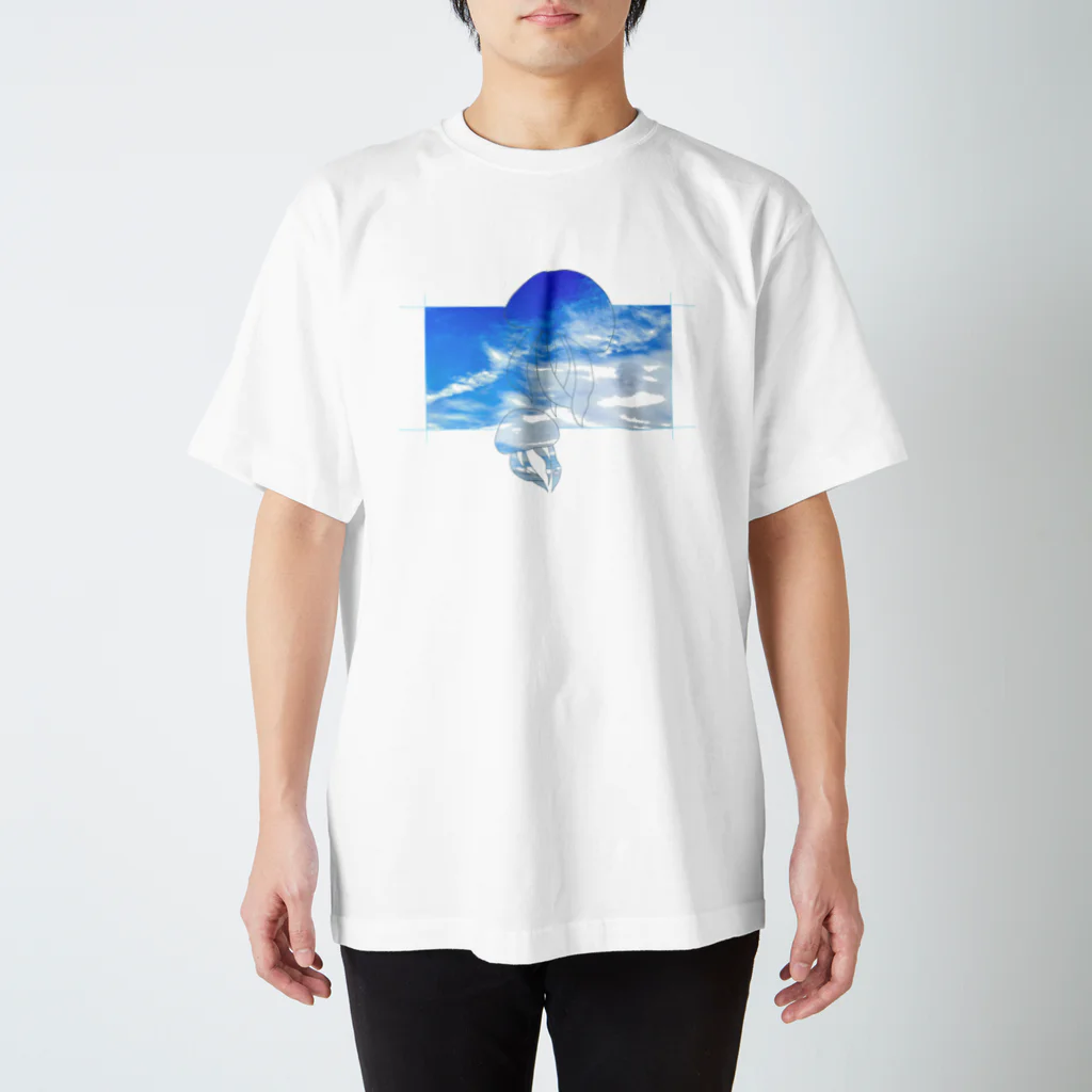 あきぞらやの空飛ぶクラゲ スタンダードTシャツ