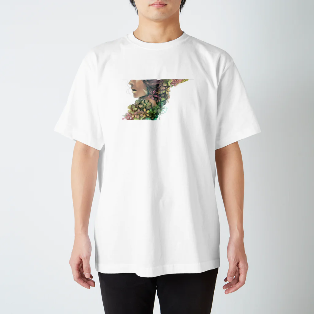 Munsell -Official Suzuri-の【T-SHIRT / 通販限定再販】うつろいゆく暁光 スタンダードTシャツ