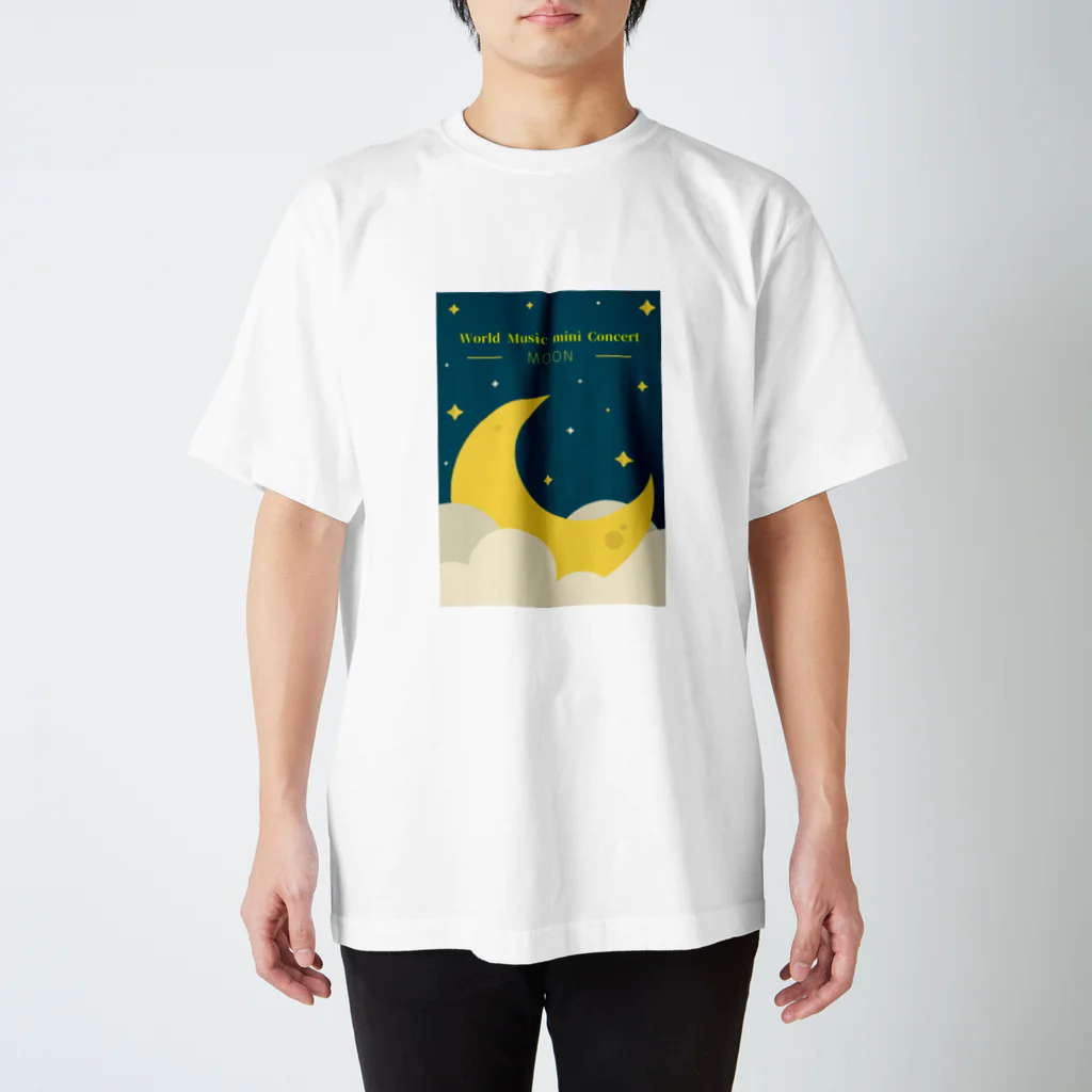 yumi81japanのMOON Regular Fit T-Shirt