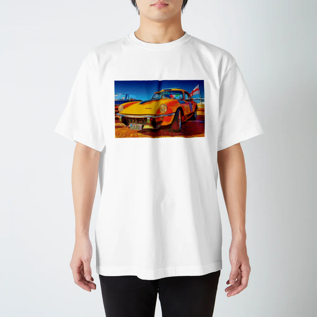 GALLERY misutawoの黄色のトライアンフGT6mk3 スタンダードTシャツ