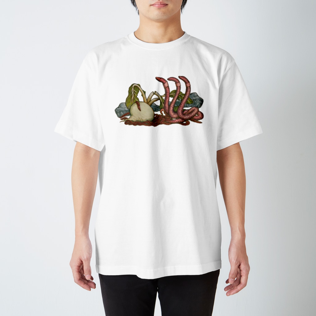 ミミズの王 しみったれた犬のじいさん Hagukip のスタンダードtシャツ通販 Suzuri スズリ ミミズの王 しみったれた犬のじいさん Hagukip のスタンダードtシャツ通販 Suzuri スズリ