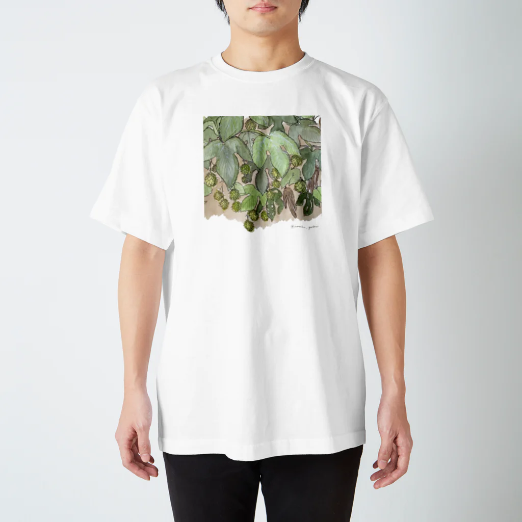 asataku gardener (alice garden design)のホップ Regular Fit T-Shirt