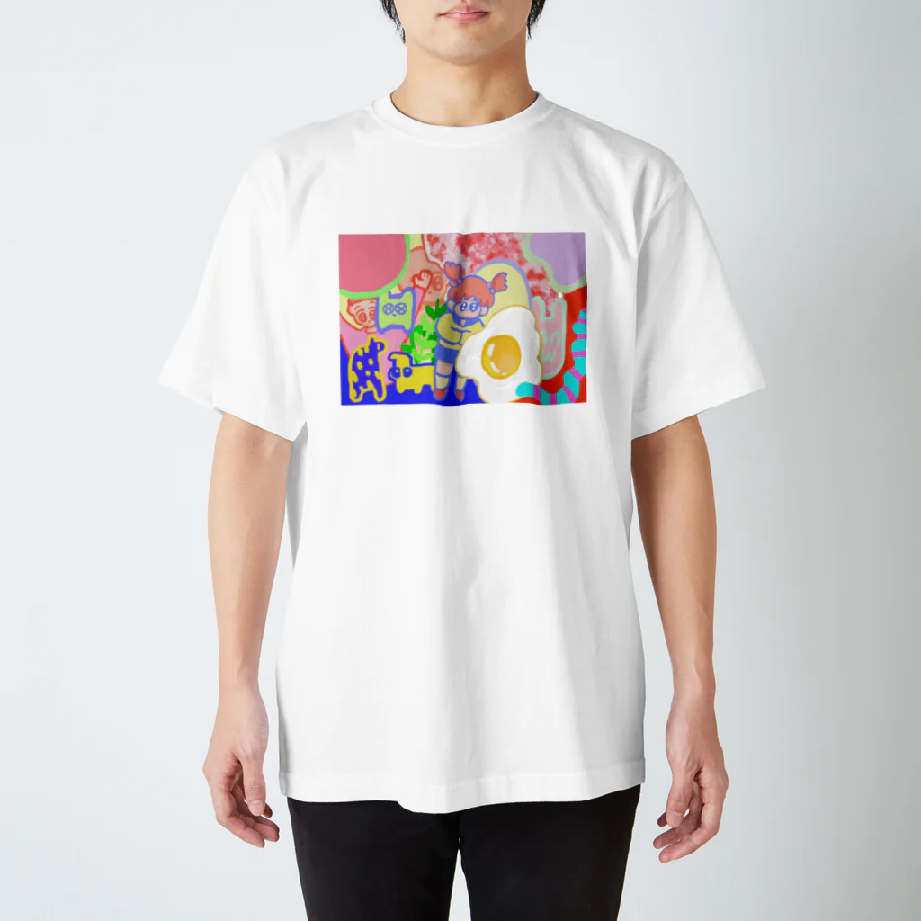 ちならたらこの世界 Regular Fit T-Shirt