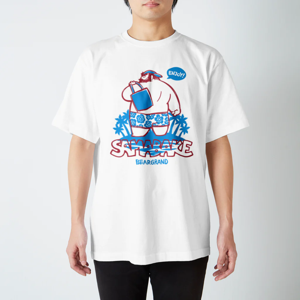 BEARGRANDの[NEW] SAMABAKE-Summer Vacation- Regular Fit T-Shirt