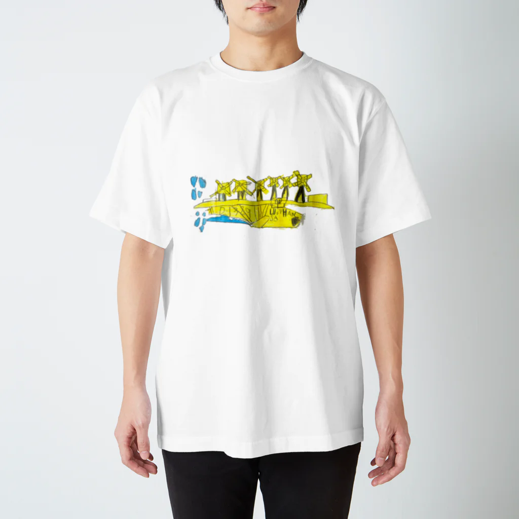 もりもりのお絵かき　ドルニエ　飛行機 Regular Fit T-Shirt