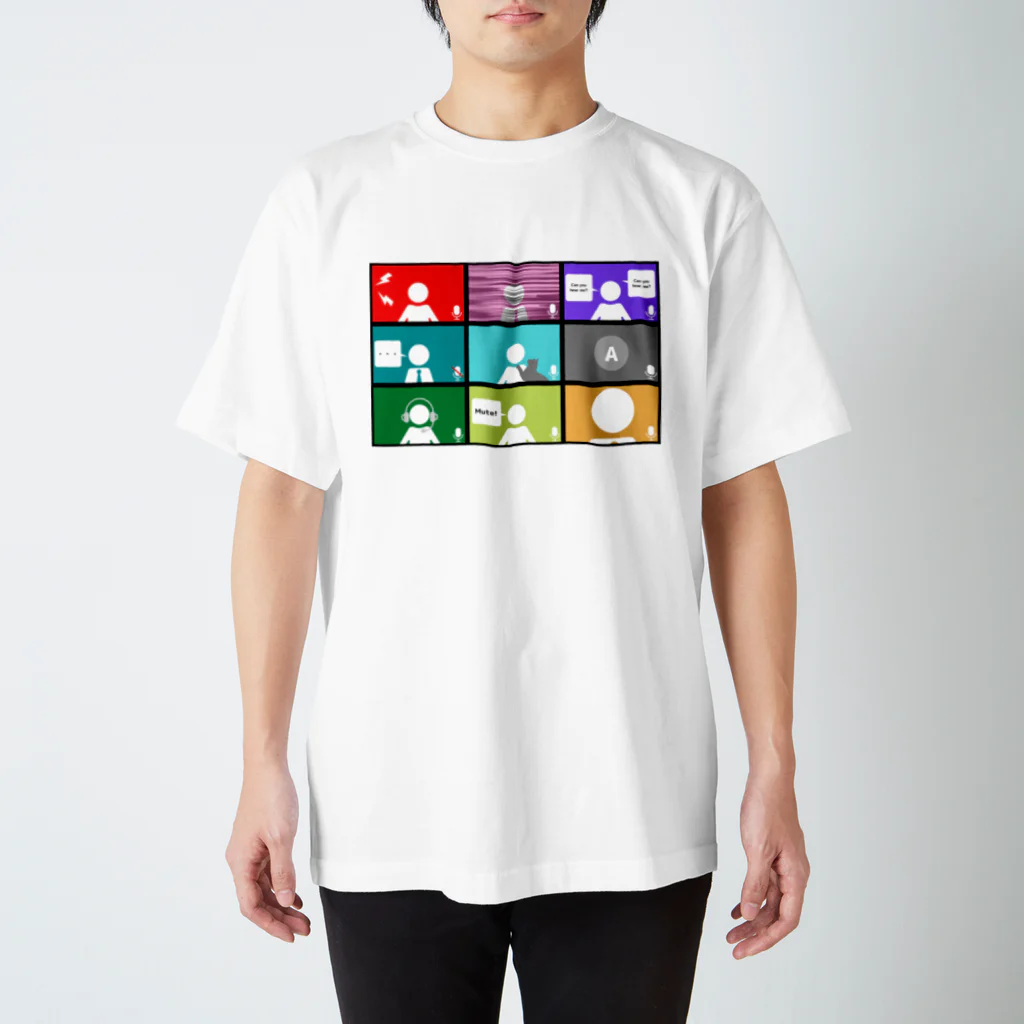 テクリーのリモート会議 1 スタンダードTシャツ