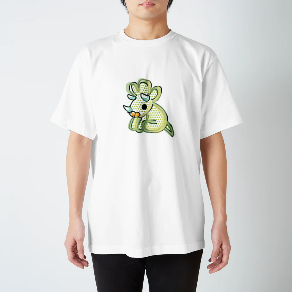 つばきのきいろ堂のとりけらとぷす Regular Fit T-Shirt