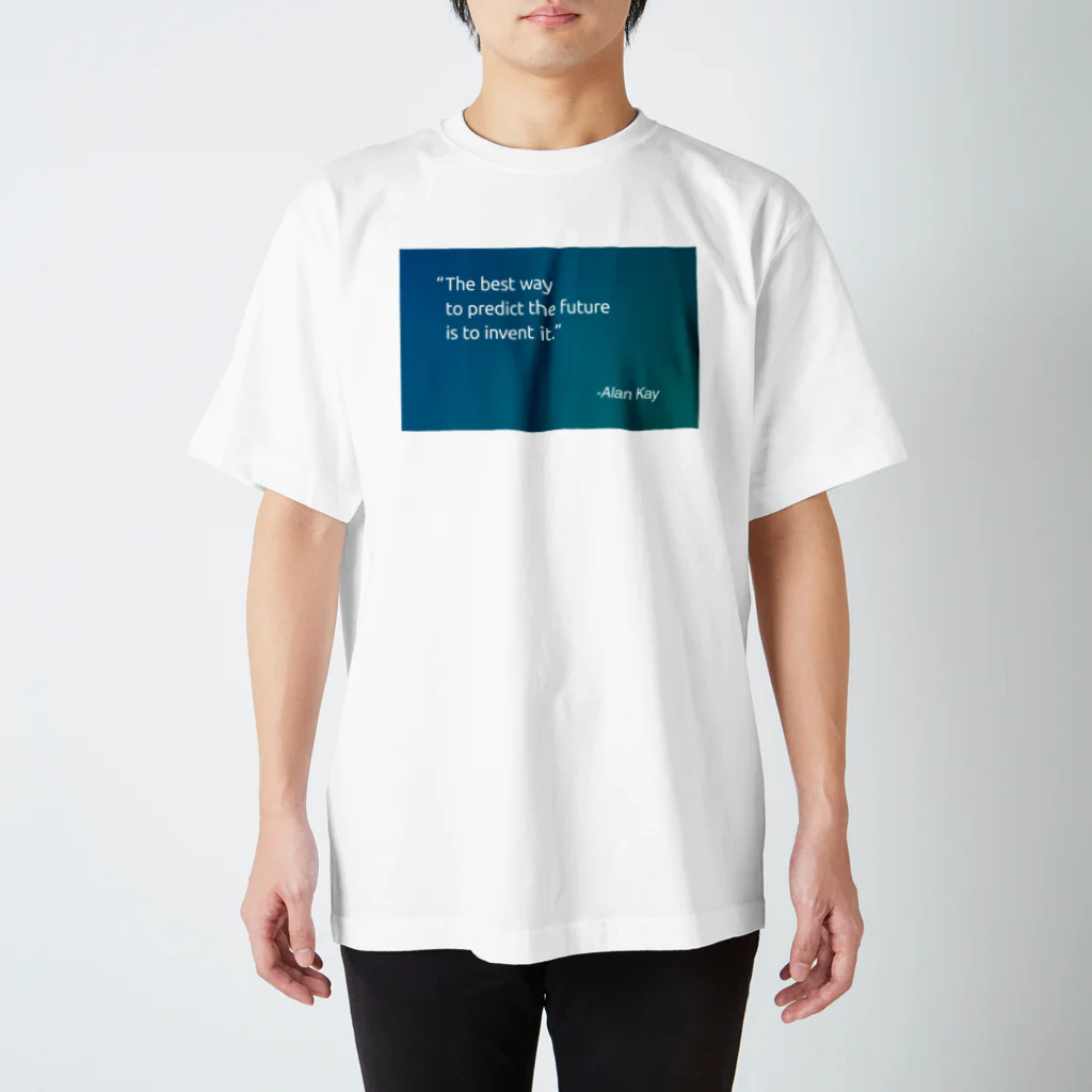 Particlightの未来を予測する最善の方法は、それを発明することだ Regular Fit T-Shirt