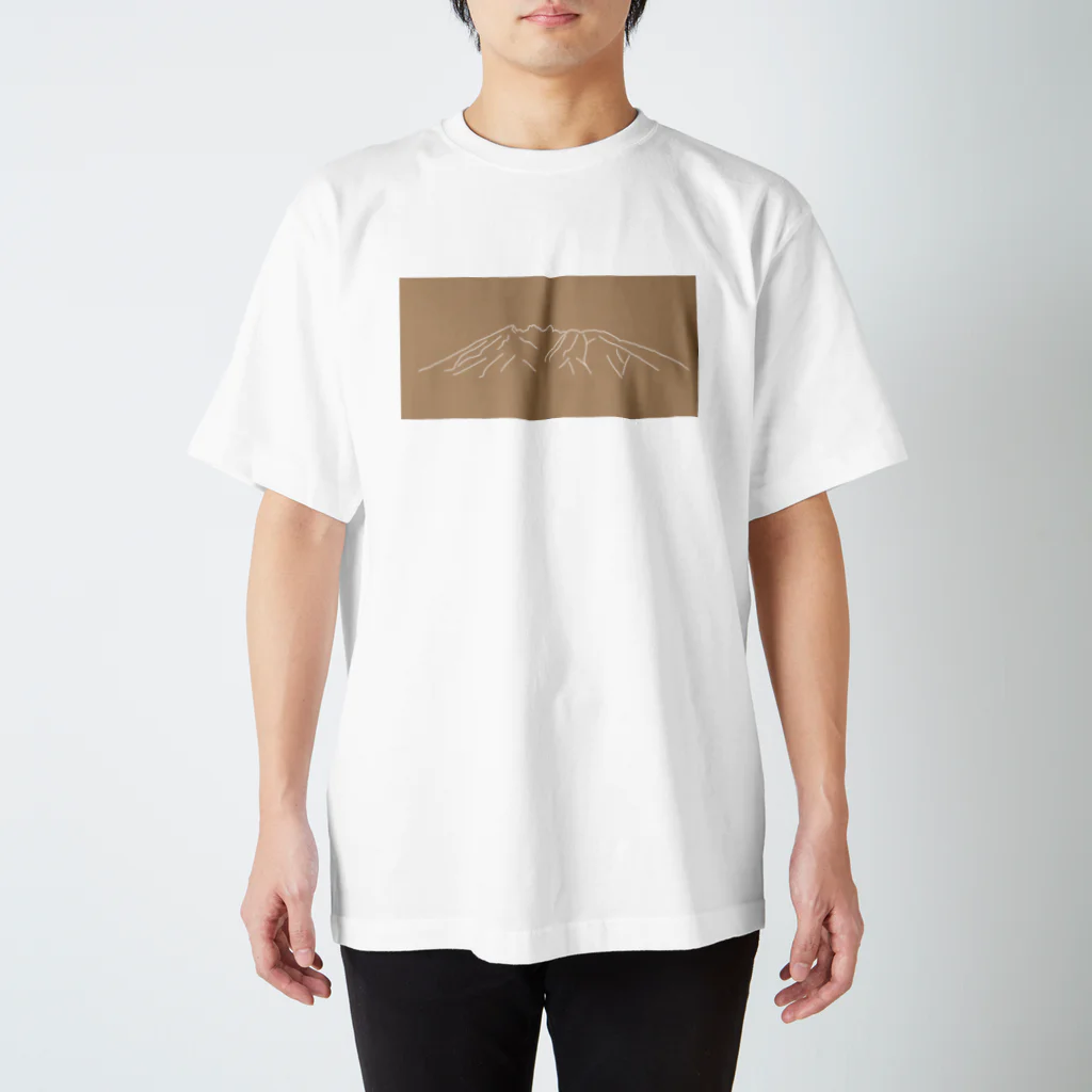 野うさぎ小屋の根子岳 Regular Fit T-Shirt