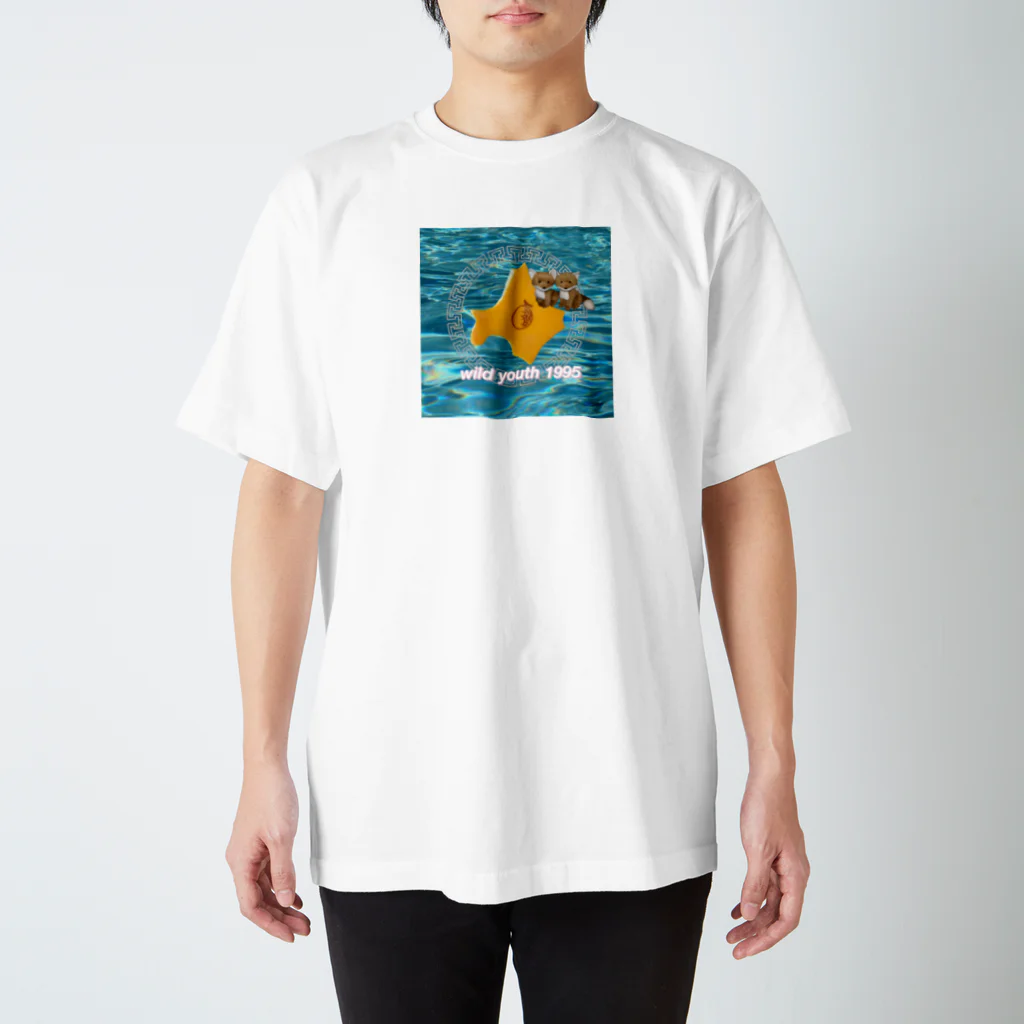 DEMUCHiN SHOPのwild youth 1995 Regular Fit T-Shirt