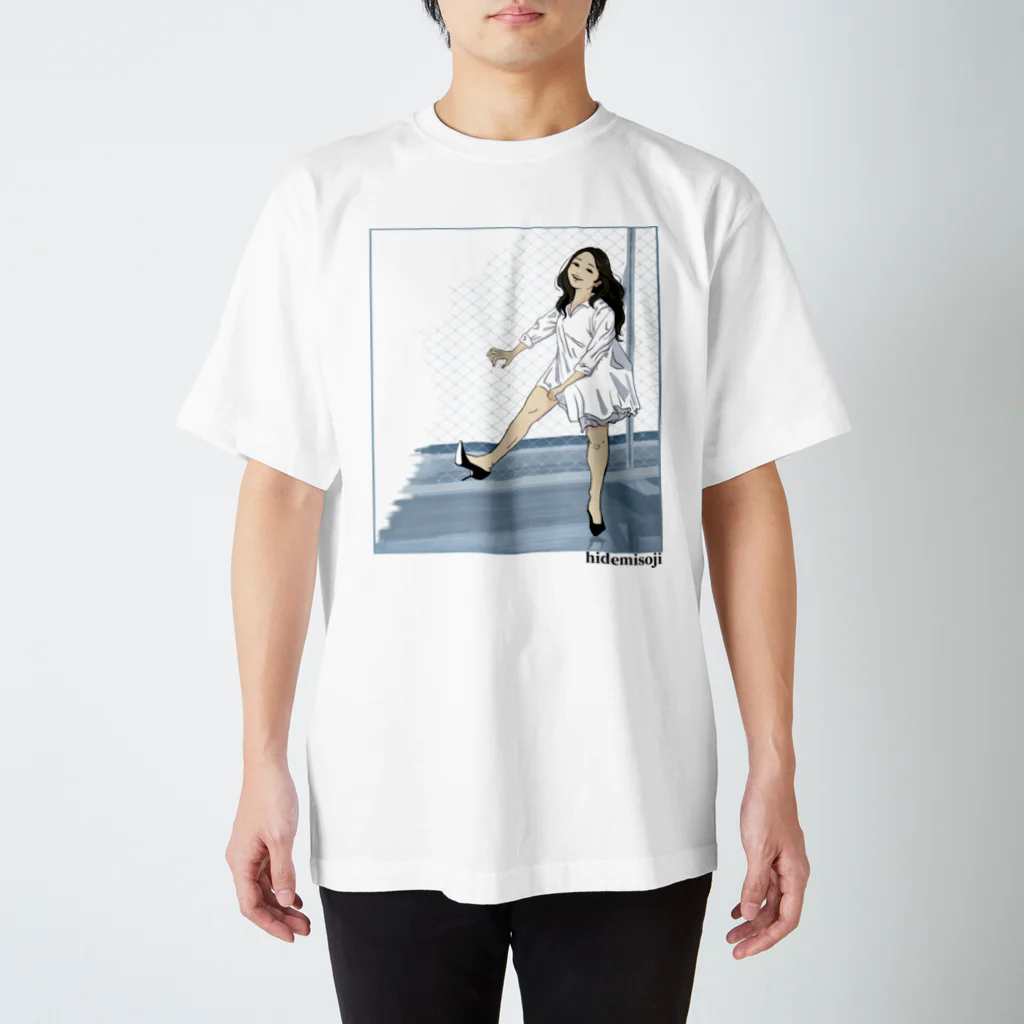 沈ゆうこのhidemisoji スタンダードTシャツ