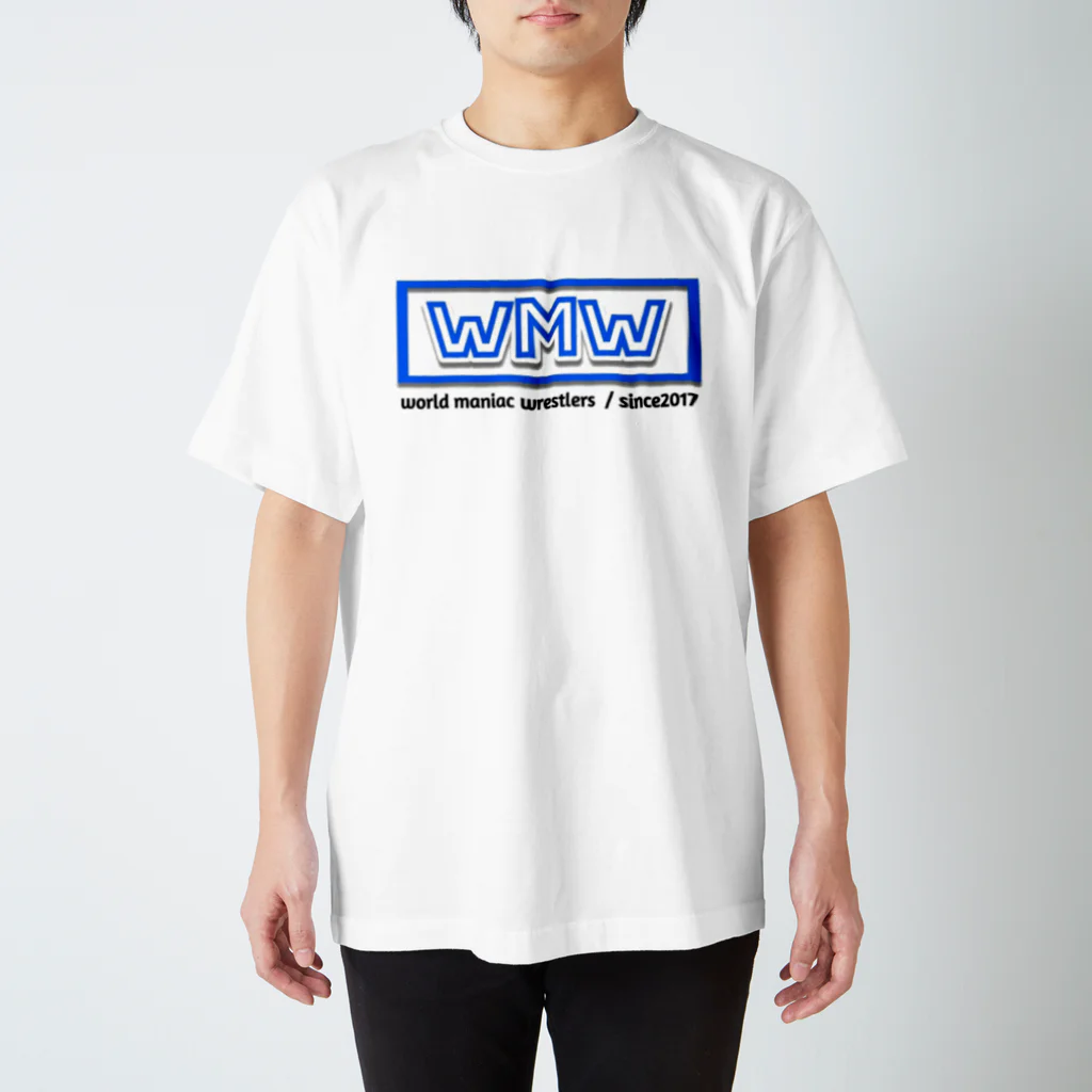 マスクド・ニシオカの新生wMwロゴ Regular Fit T-Shirt