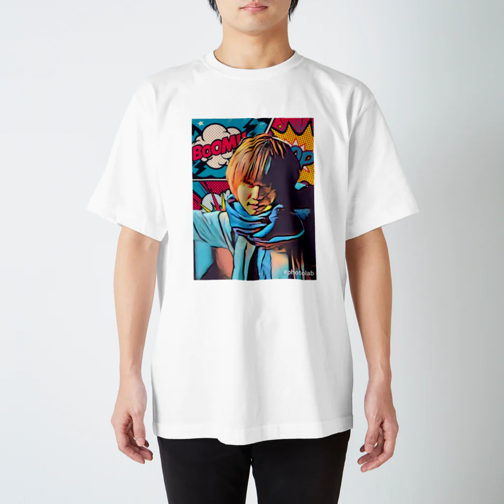 KUMAJILOのアメコミボーイ スタンダードTシャツ