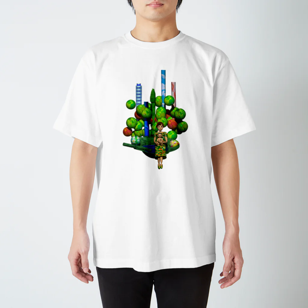 セビリヤの怒髪師のMother,Nature,Son&Green  Regular Fit T-Shirt