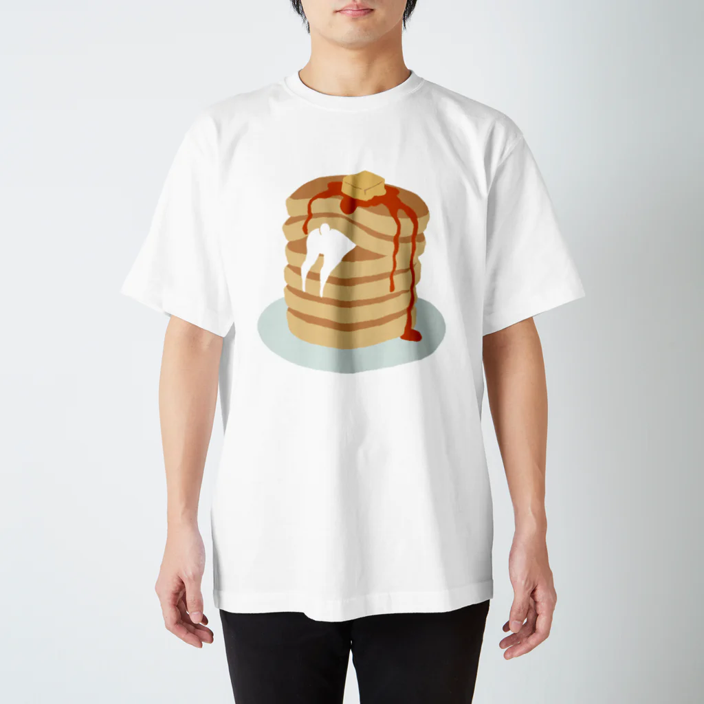 タドリのパンケーキタワー Regular Fit T-Shirt