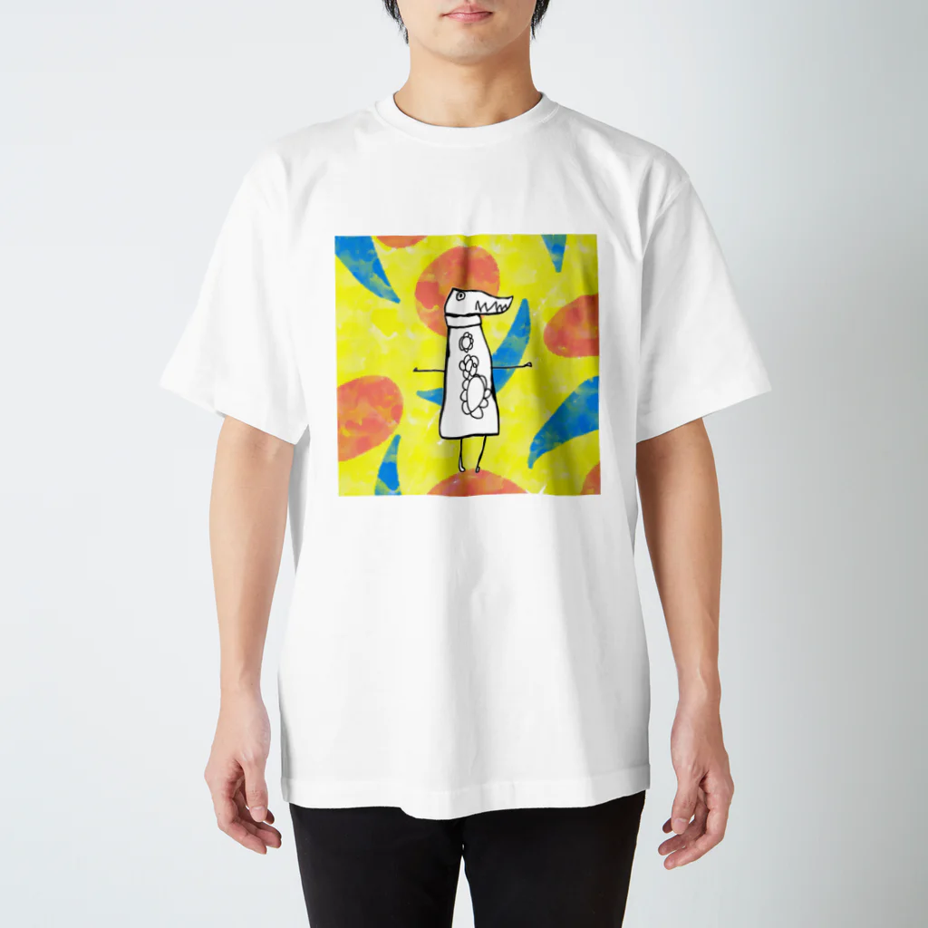 子どもの絵デザインのmayaさんちの絵 スタンダードTシャツ