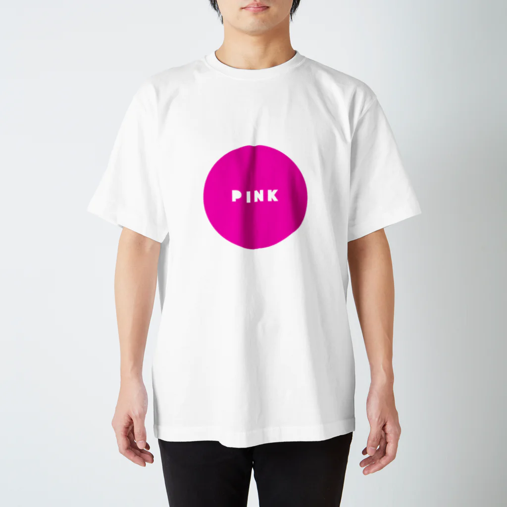 PのCIRCLE PINK. スタンダードTシャツ