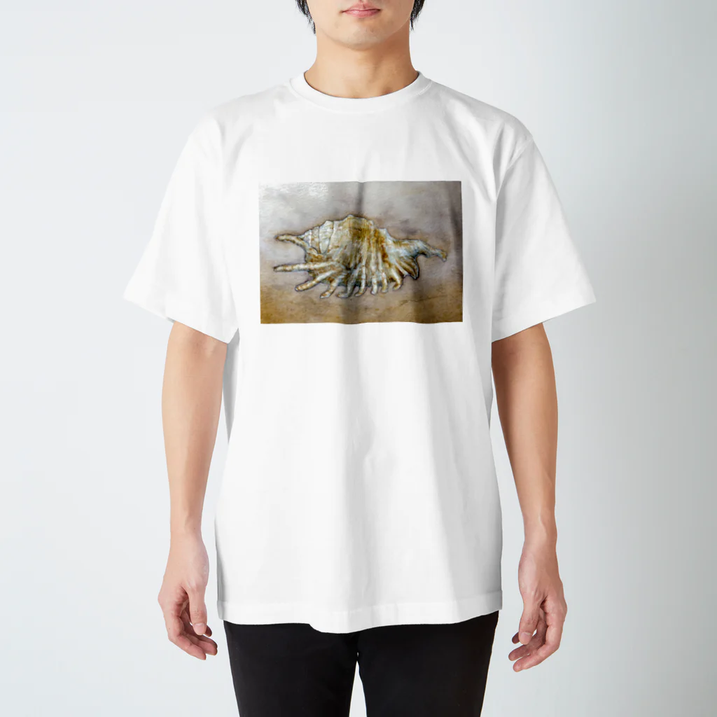 secondo tempioのムラサキムカデソデ Regular Fit T-Shirt