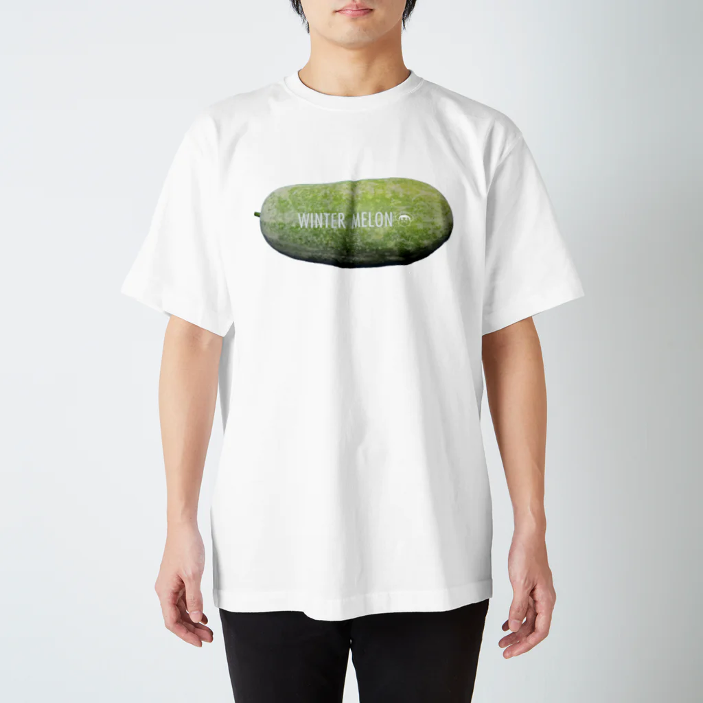 かまだ まゆめのWINTER MELON 冬瓜2 スタンダードTシャツ