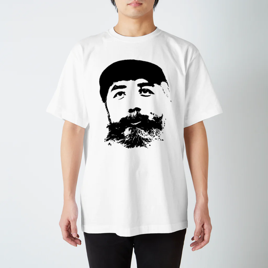 「渚の鉄槌」オフィシャルショップのディテールヤングT Black Regular Fit T-Shirt