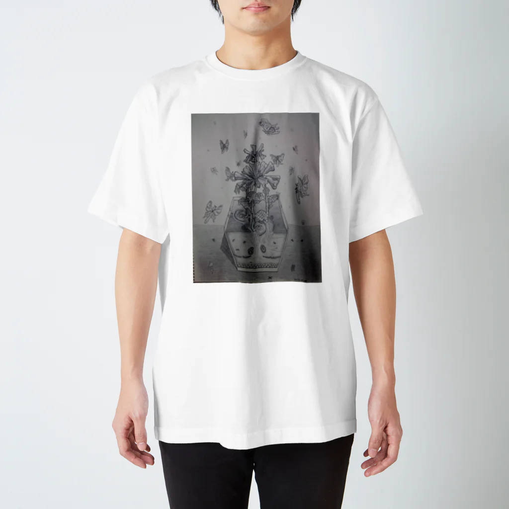 達磨の擬人華 同音異義語 Regular Fit T-Shirt