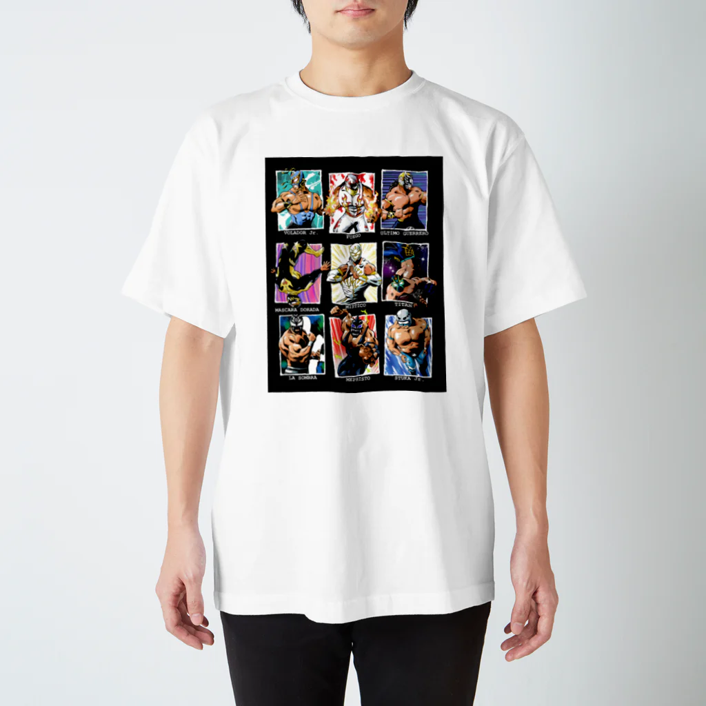 覆面MANIA＆CMLLのCMLLルチャドール byイマキショウジ Regular Fit T-Shirt