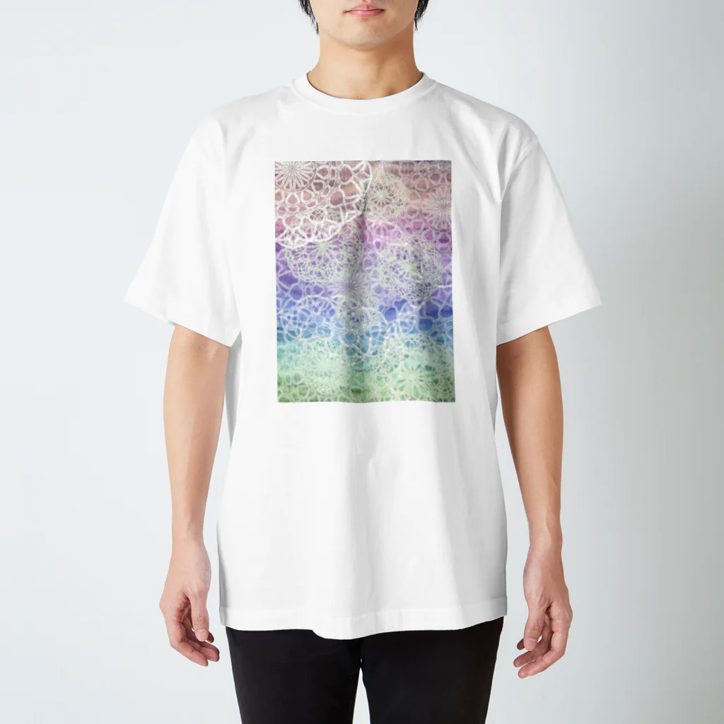 PLUMＭOONの夢可愛いレース スタンダードTシャツ