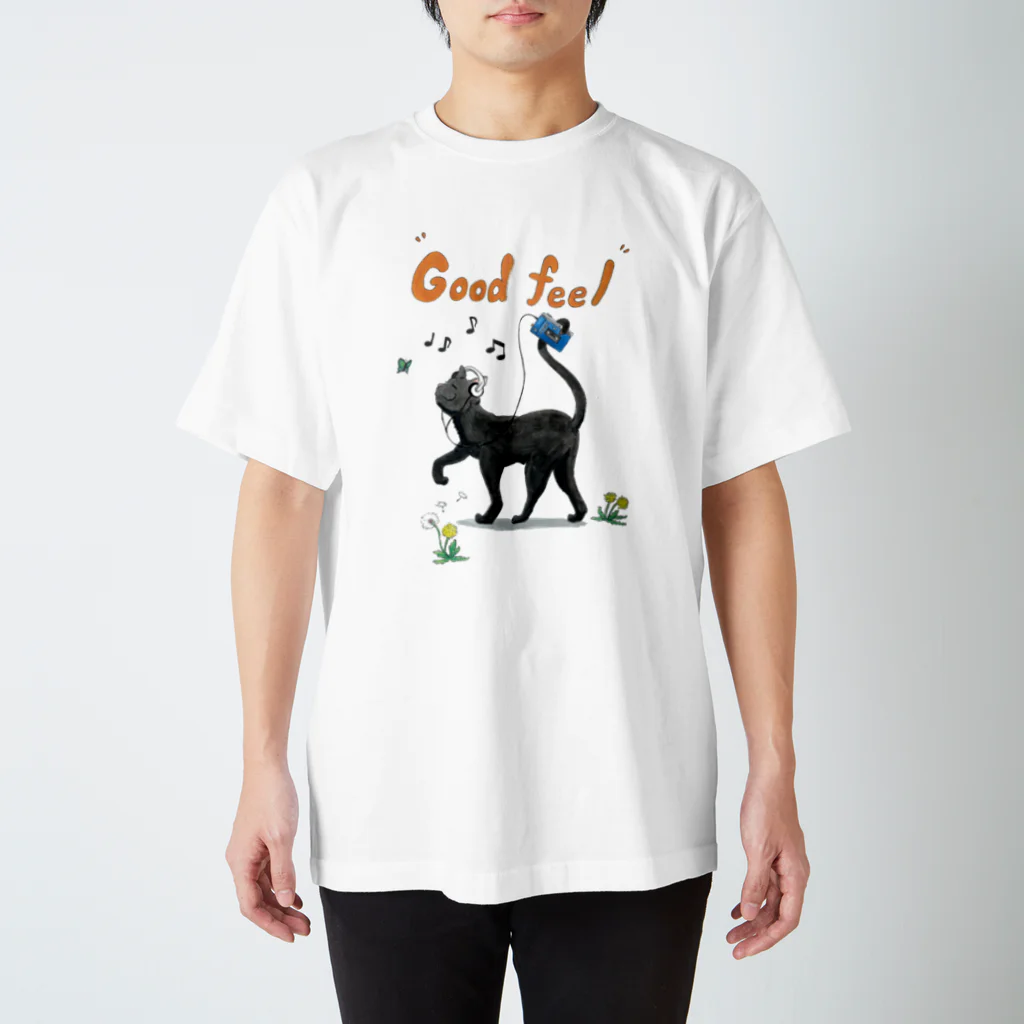 ペットショップボーイズのネコちゃん(黒猫) Regular Fit T-Shirt