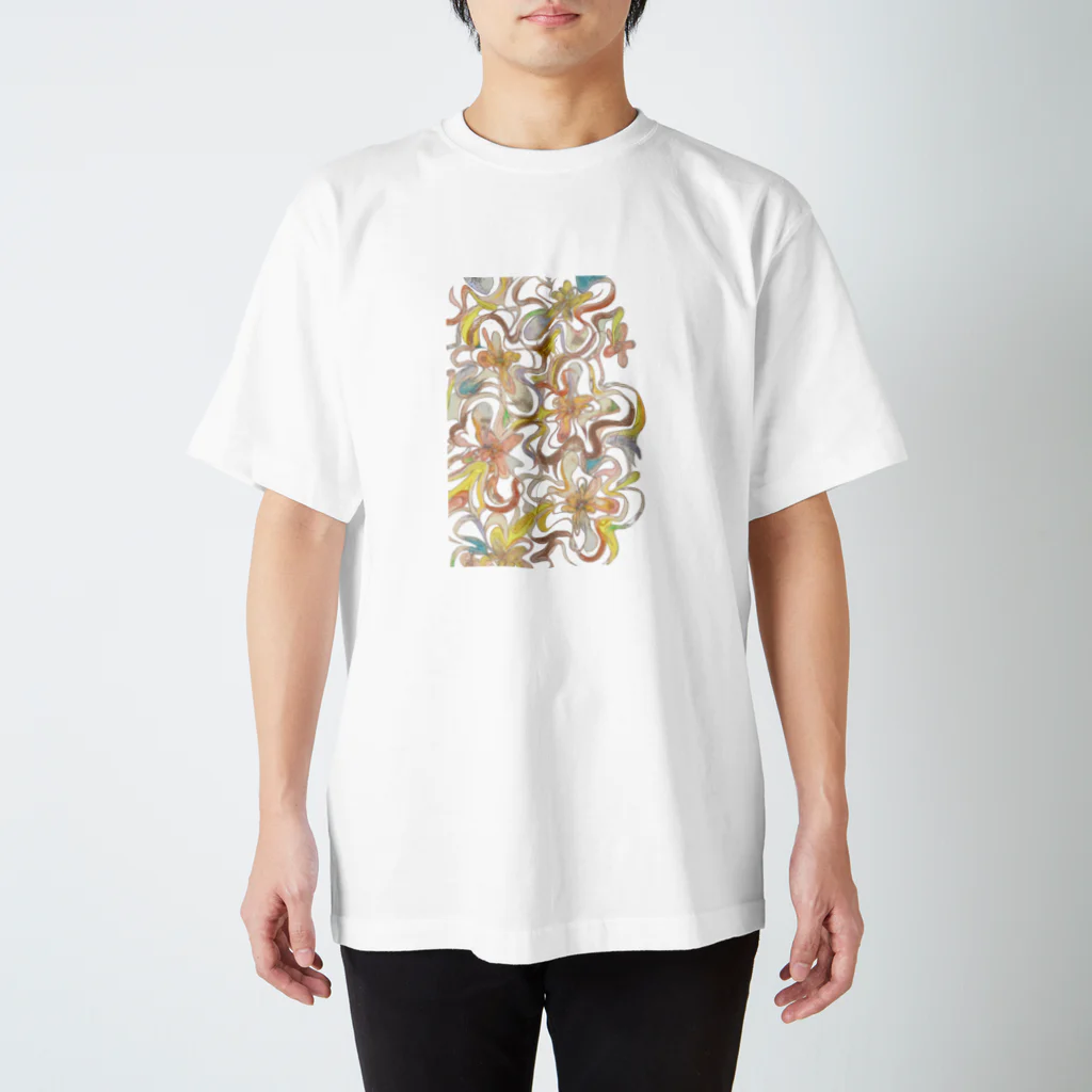 ichiYuのflower park baked スタンダードTシャツ