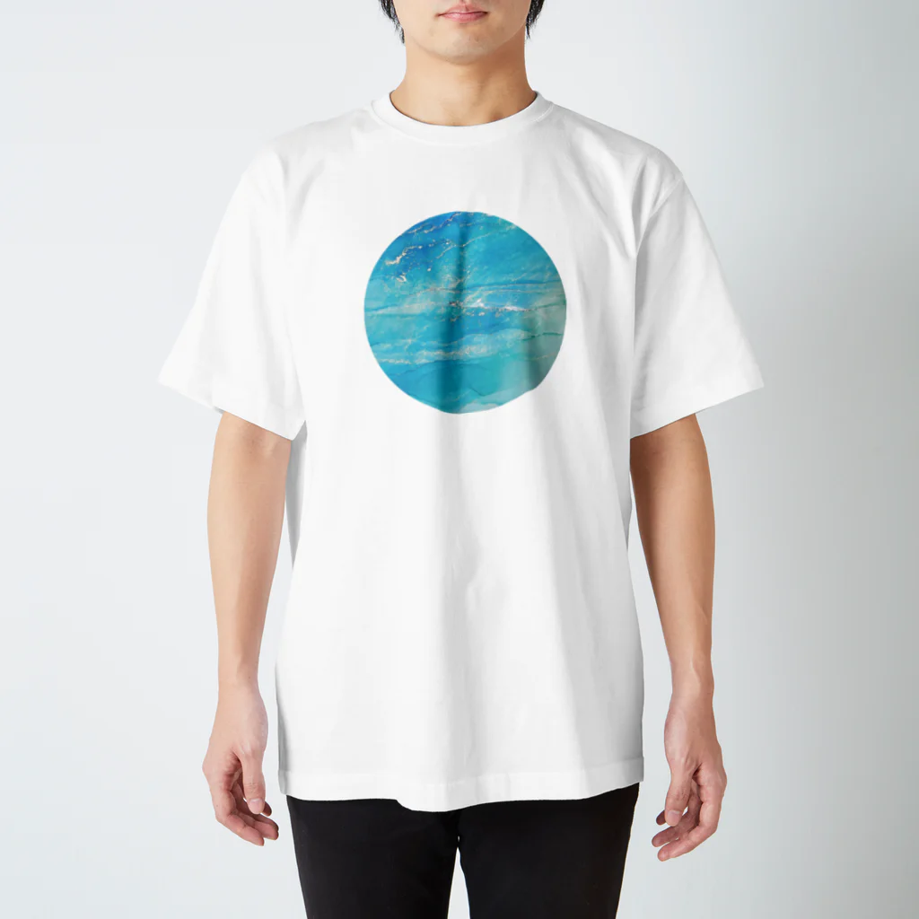 Orsetto.Kana.ArtのEarth Regular Fit T-Shirt