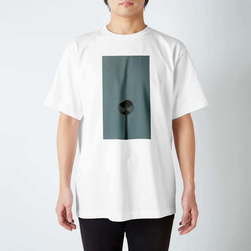 3㌢の公園の電気と空 Regular Fit T-Shirt