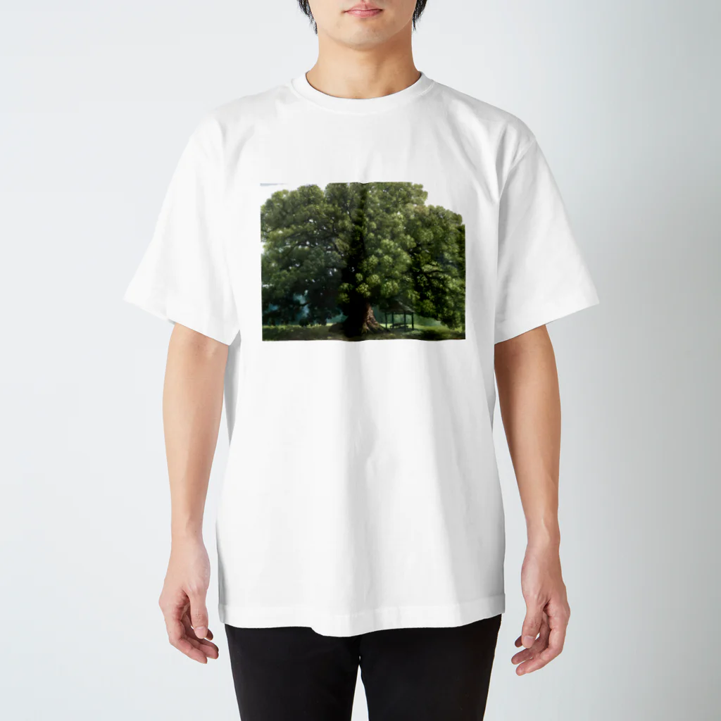  meioharaartsの大きな木 Regular Fit T-Shirt