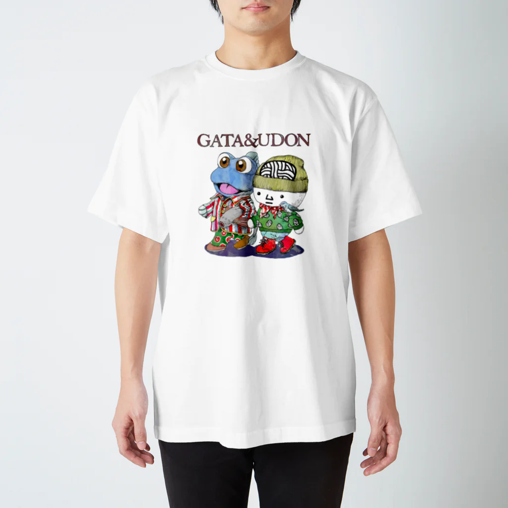 有明ガタァ商会のGATA&UDON Regular Fit T-Shirt