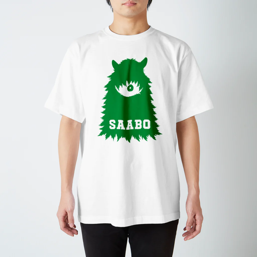 SAABOのSAABO_FUR_ForestMan_L_G スタンダードTシャツ