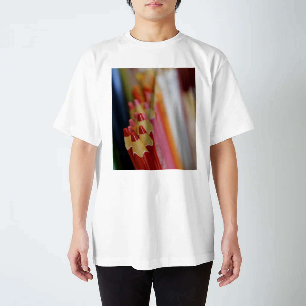 こんぺいとう✩*.ﾟの色えんぴつの虹色 スタンダードTシャツ