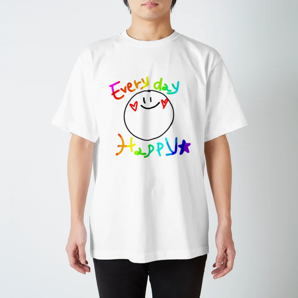 ma.ikのHappy　Smile☺ スタンダードTシャツ