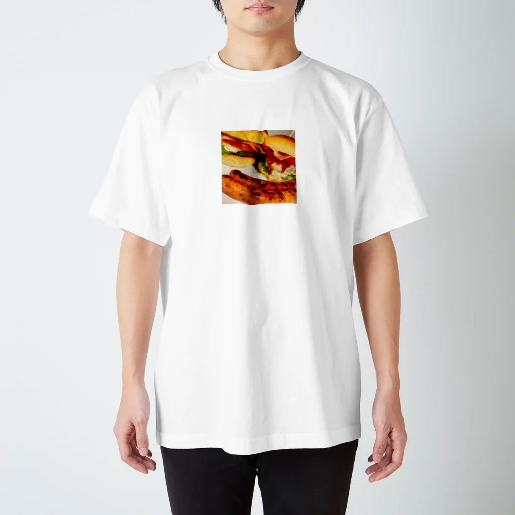 1569のハンバーガー＆ソーセージ スタンダードTシャツ