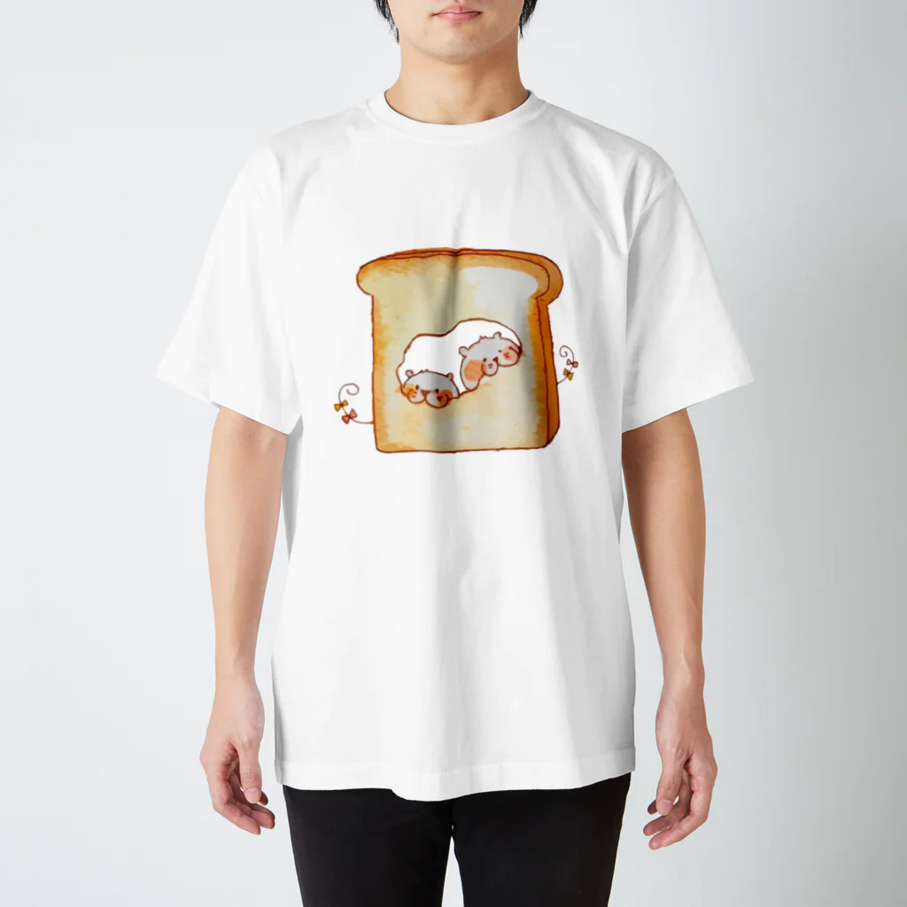 nikokoのデカパンチュウ(食パン) スタンダードTシャツ