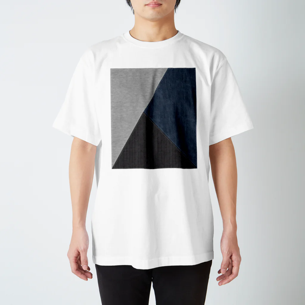 YükaCh!ka(ユカチカ)の切り替えし-1 Regular Fit T-Shirt